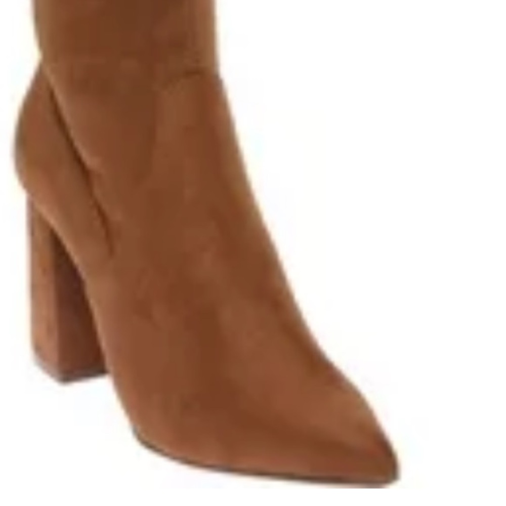 Steve Madden brown faux suede over the knee boot size 10 - Picture 3 of 13